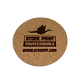 Coaster cork round