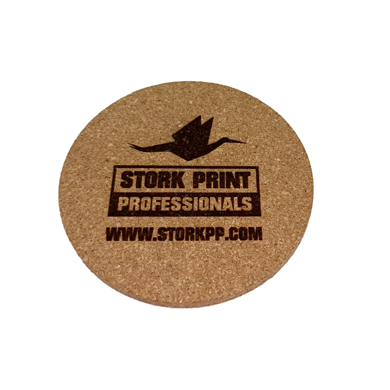 Coaster cork round