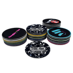 Coaster rubber round 10cm