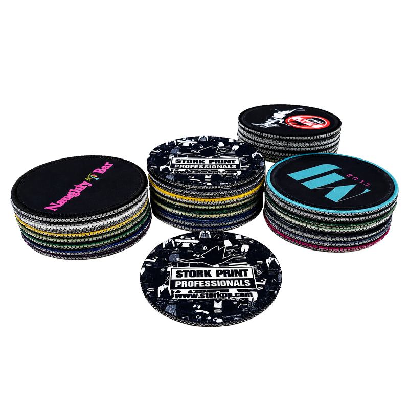 Coaster rubber round 10cm